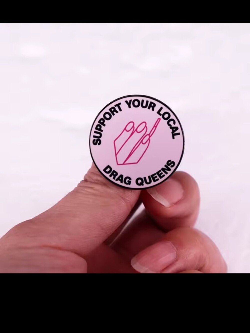 Support Local Drag Queens Pin - Picture 3 of 4